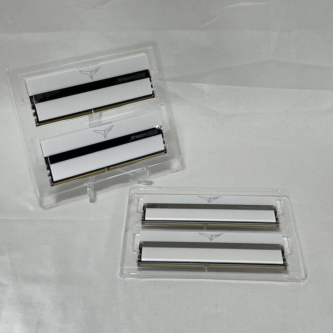 未開封 T-FORCE XTREEM DDR4-4800 8GB×4 計32GB Teamgroup T-Force Xtreem ARGB 4000MHz CL18 DDR4 32GB 2x16GB